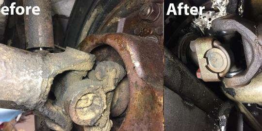 Corvette detailing and paint job during restoration