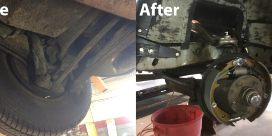 Corvette bodywork and paint restoration